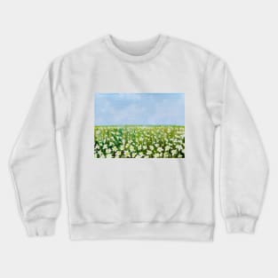 Field of daisies Crewneck Sweatshirt